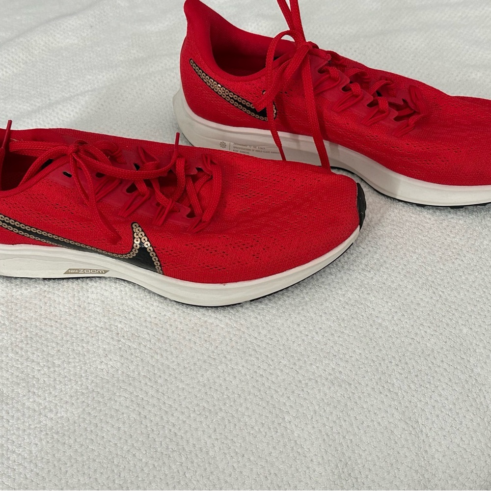 Nike Crimson Athletic Sneakers